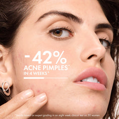 VICHY Normaderm moisturizer texture close-up illustrating lightweight, non-greasy feel