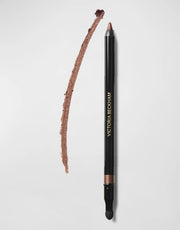 Victoria Beckham Satin Kajal Cinnamon pencil front view showing sleek packaging and shade