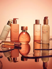 Victoria's Secret bare nectar lifestyle vanity scene suggesting everyday wearable warmth