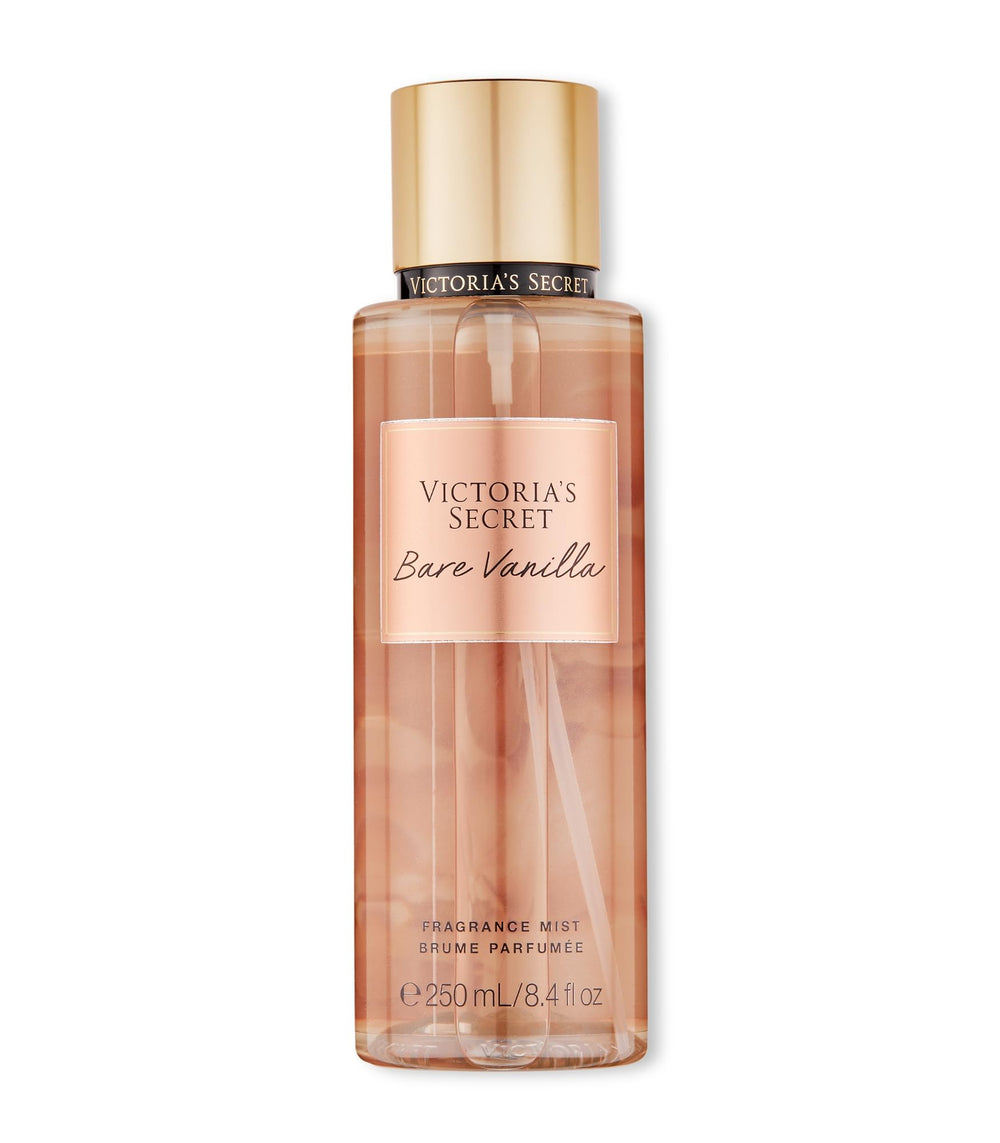 Victoria's Secret bottle front view showing clean vanilla packaging and everyday appeal