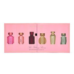 Victoria's Secret mini bottles lined up for easy sampling and mixing benefits
