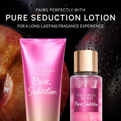 Victoria's Secret close-up of plum and freesia notes implying bright, floral aroma