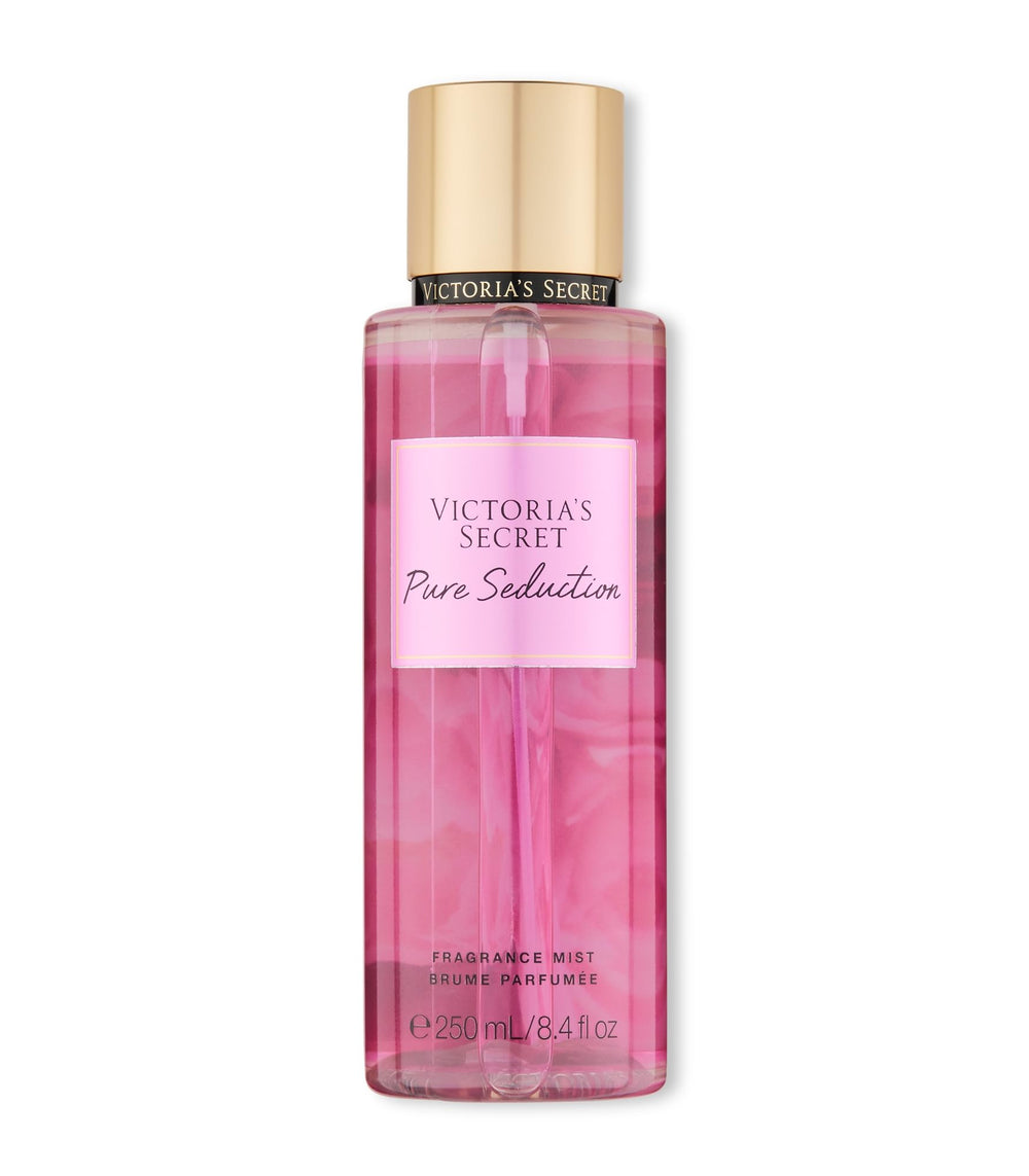 Victoria's Secret front bottle showing sleek fragrance packaging and easy portability