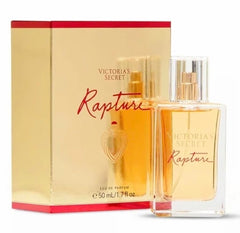 Victoria's Secret front bottle of Rapture showing elegant rectangle design for daily wear