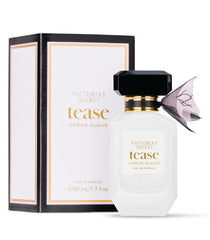 Victoria's Secret Tease Crème Cloud front bottle showing elegant packaging and scent identity