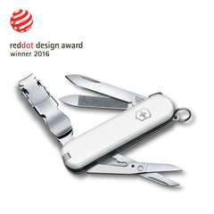 Victorinox Nail Clip 580 attached to keys demonstrating convenience and everyday carry