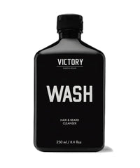 Victory Barber & Brand front bottle showing label and size for clear product identity
