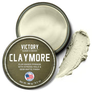 Victory Barber & Brand front packaging shows jar and label for easy identification