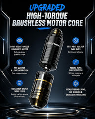 Vidattx POSEIDON battery detail illustrating long-lasting rechargeable power