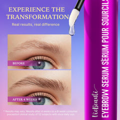 VieBeauti fine-tip wand close-up for precise brow application benefit