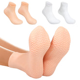 Vigdit front packaging showing two XL silicone moisturizing socks for easy identification and purchase