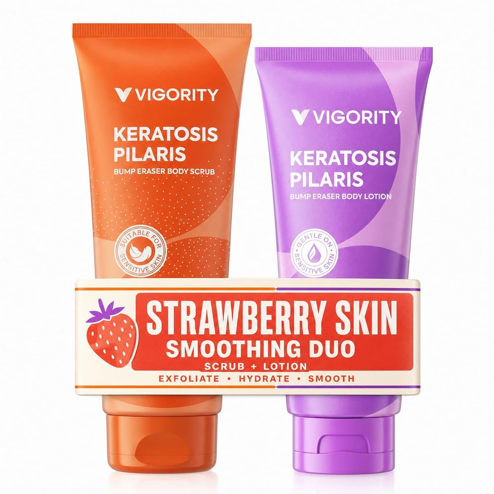 Vigority front packaging of KP Bump Eraser duo showing both products benefits