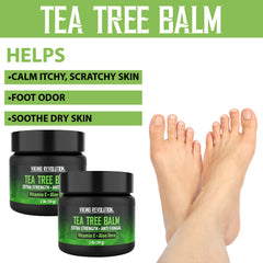 Viking Revolution applied to toes demonstrating targeted foot care and soothing moisturization