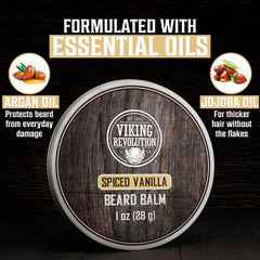 viking revolution balm on fingertips being warmed for application, ensures even distribution benefit