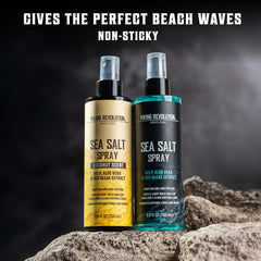 Viking Revolution before and after hair texture comparison benefit: visible volume and natural waves