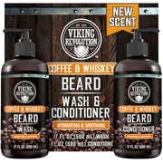 Viking Revolution front packaging showing 17 oz bottles and rugged scent benefit
