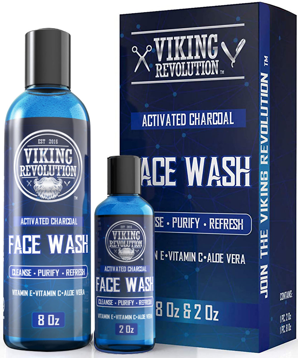 Viking Revolution front packaging showing full-size bottle and set benefits