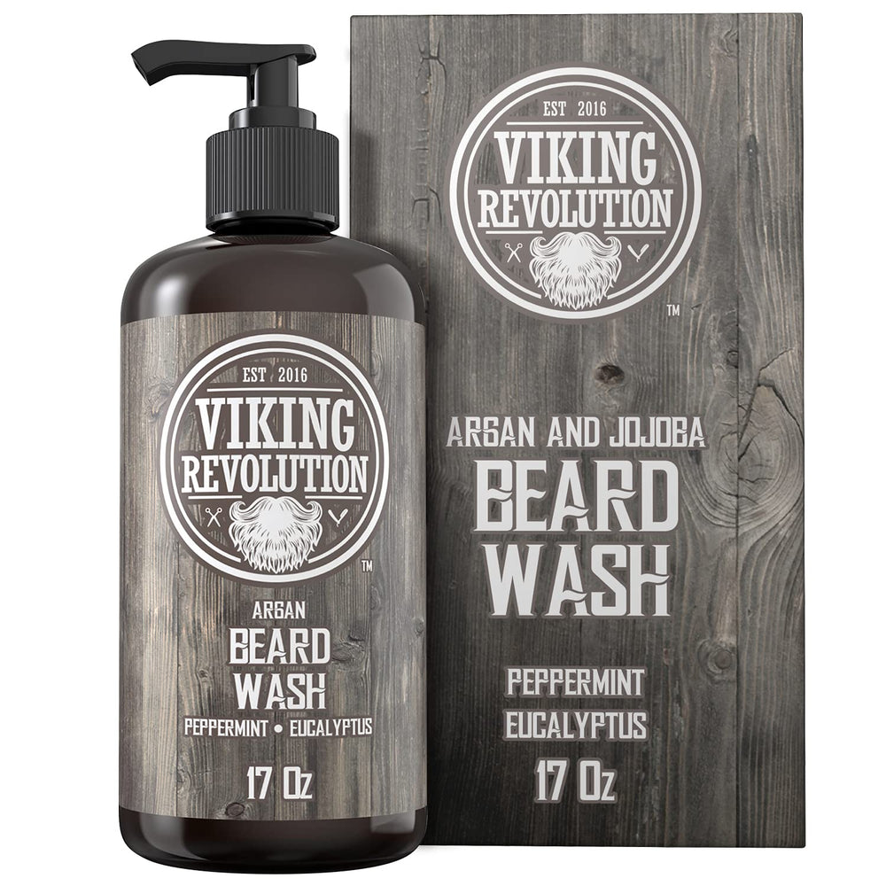 Viking Revolution front packaging showing peppermint eucalyptus scent and 17 oz benefit