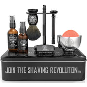 Viking Revolution safety razor front view showing ergonomic grip and balance