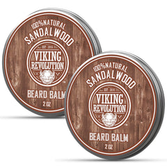 Viking Revolution front packaging two-pack showing sandalwood tins and convenience