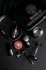 Viking Revolution shaving brush creating thick lather for better skin protection