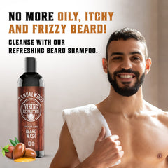Viking Revolution rich lather texture demonstrating deep clean