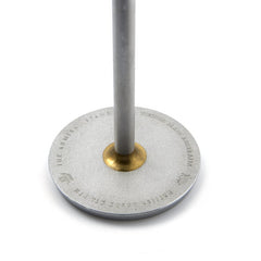 VIKINGS BLADE next to ruler showing extra-wide openings for most razors and brushes