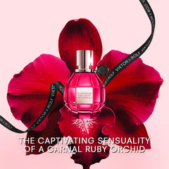 Viktor&Rolf bottle cap and atomizer visible, enabling precise, travel-friendly application