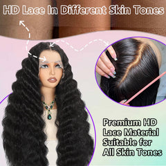 VIPPRETTY loose deep wave texture showcasing soft movement and volume