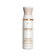 VIRTUE ColorKick front bottle view showing product and purple tint benefit