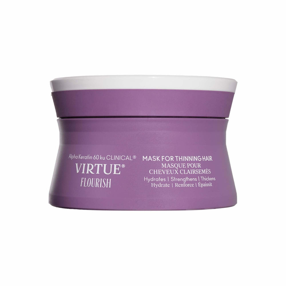 VIRTUE front packaging showing 5 oz jar and branding benefit: clear ingredient focus