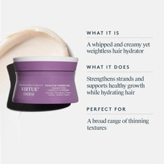 VIRTUE open jar whipped creamy texture illustrating spreadability and nourishing benefit