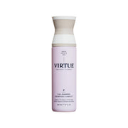 VIRTUE front bottle showing label and volume benefits