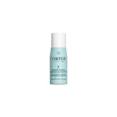 VIRTUE front bottle view showing travel-friendly repair shampoo benefit