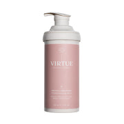 VIRTUE bottle front view showing smooth conditioner and sleek packaging benefit shine