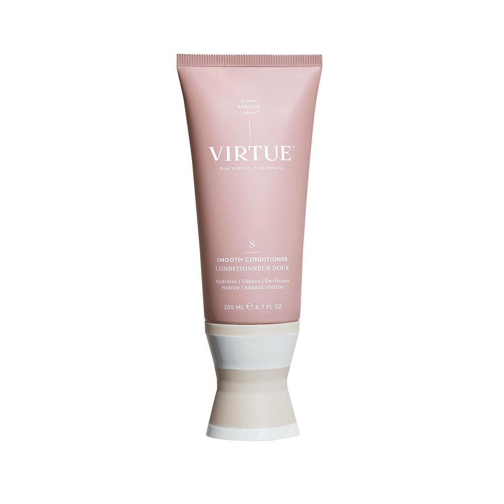 VIRTUE front packaging showing smooth conditioner and clear benefits