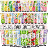 VISCOO front packaging showing 252 mini hand creams, convenient bulk gifting