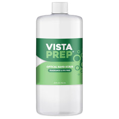 Vista-Prep front bottle showing label and volume for reliable pre-insertion cleaning