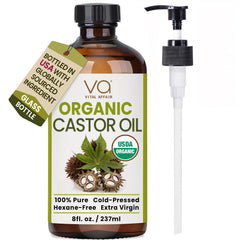 VITAL AFFAIR front packaging showing 8oz glass bottle and label, conveys purity
