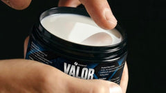 VITALSKINOIL applied on forearm demonstrating smooth spreadability and hydration benefit
