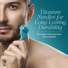 Vitalysse being used on a scalp demonstrating even coverage and comfortable grip