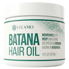 Vitamo Batana front packaging showing pure cold‑pressed oil benefits