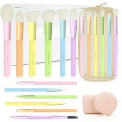 VIVID BEAUTY front packaging showing colorful brush set and box, ideal gift