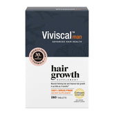 Viviscal Man front packaging showing three‑month supply and benefits
