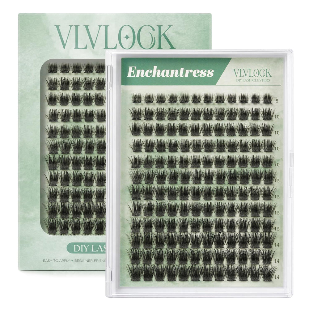 VLVLOCK front packaging showing short 8–14mm clusters and kit contents for natural wear
