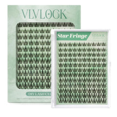VLVLOCK front view of star fringe clusters showing mixed 10–16MM tray and placement benefit