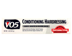 VO5 cream close-up texture, lightweight formula for smooth shine