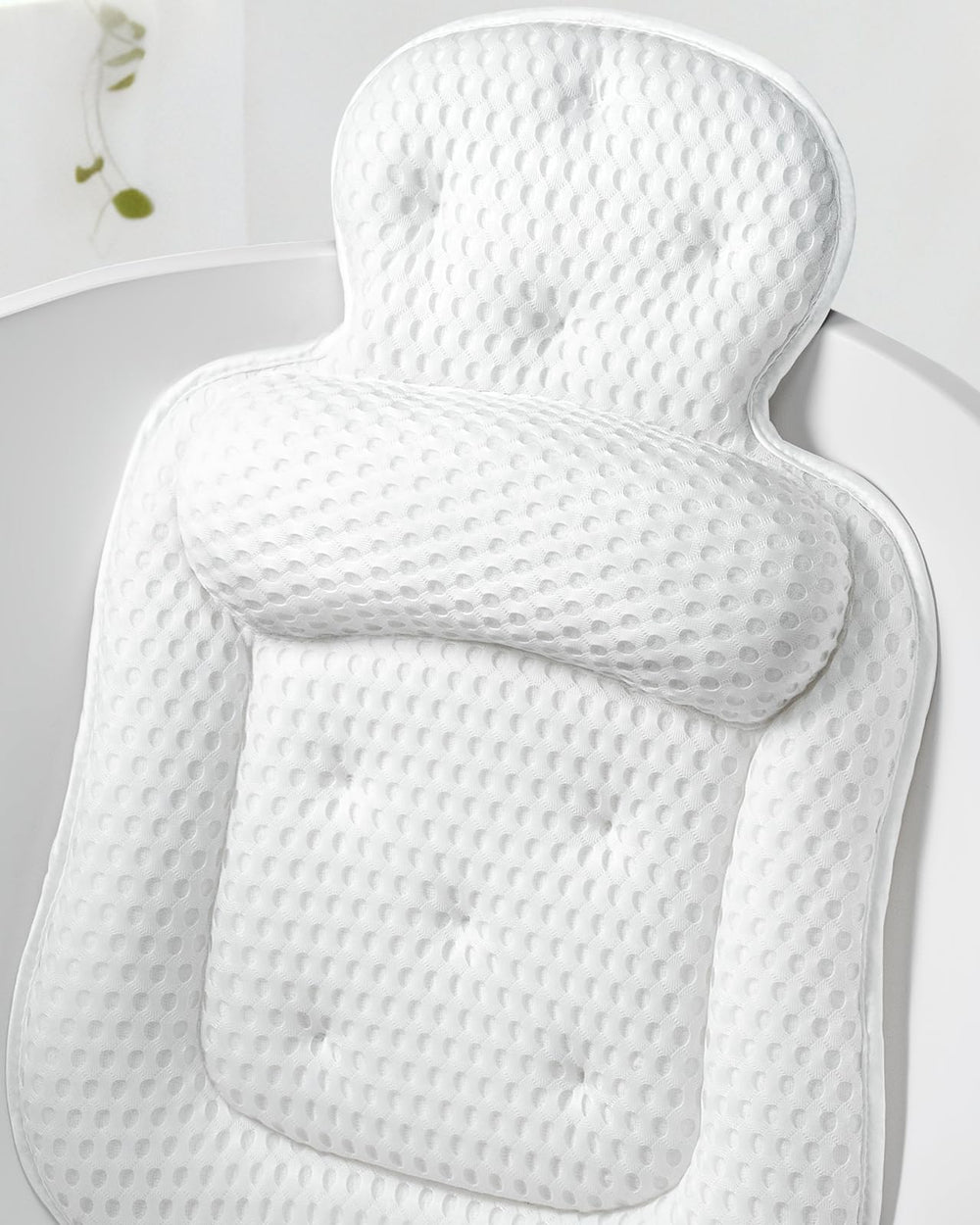 VOXOR front view of pillow showing full ergonomic support and comfort
