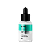 VT COSMETICS front packaging showing bottle and dropper benefit: clear presentation