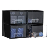 Vtopmart front view of 4-drawer organizer showing compact storage benefit